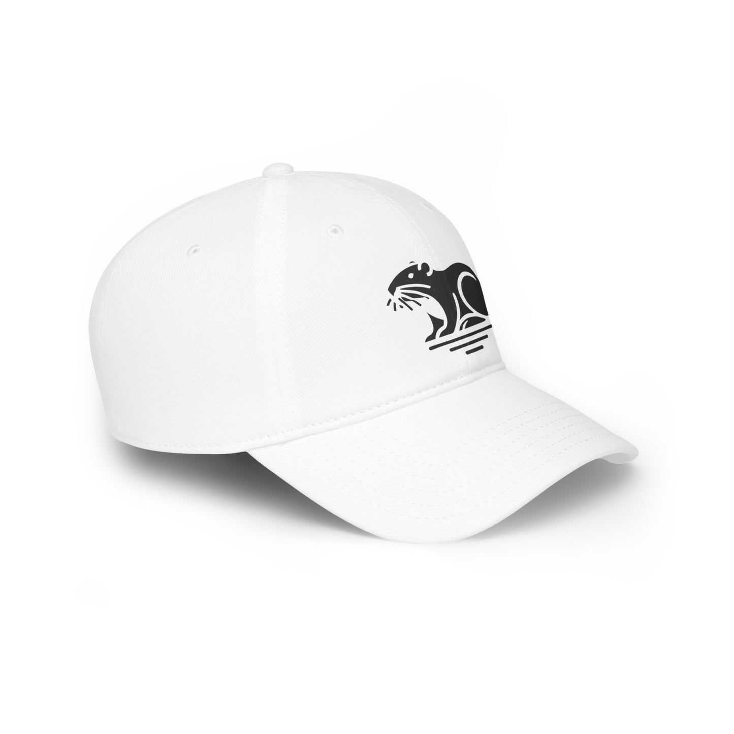 Casquette de baseball minimaliste scandinave au design BEAVER – Style décontracté pour l'extérieur et le quotidien