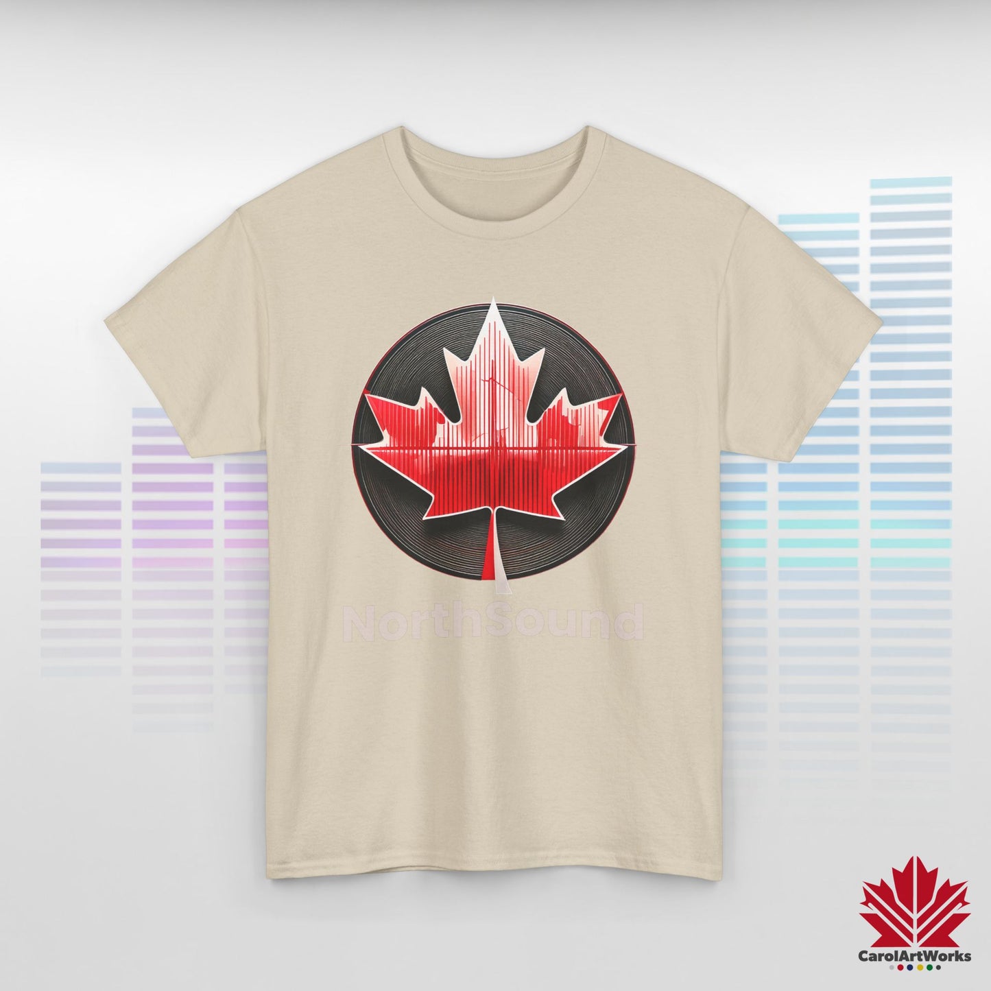 "NorthSound" Unisex Cotton Tee - Wear the Sound of Canada