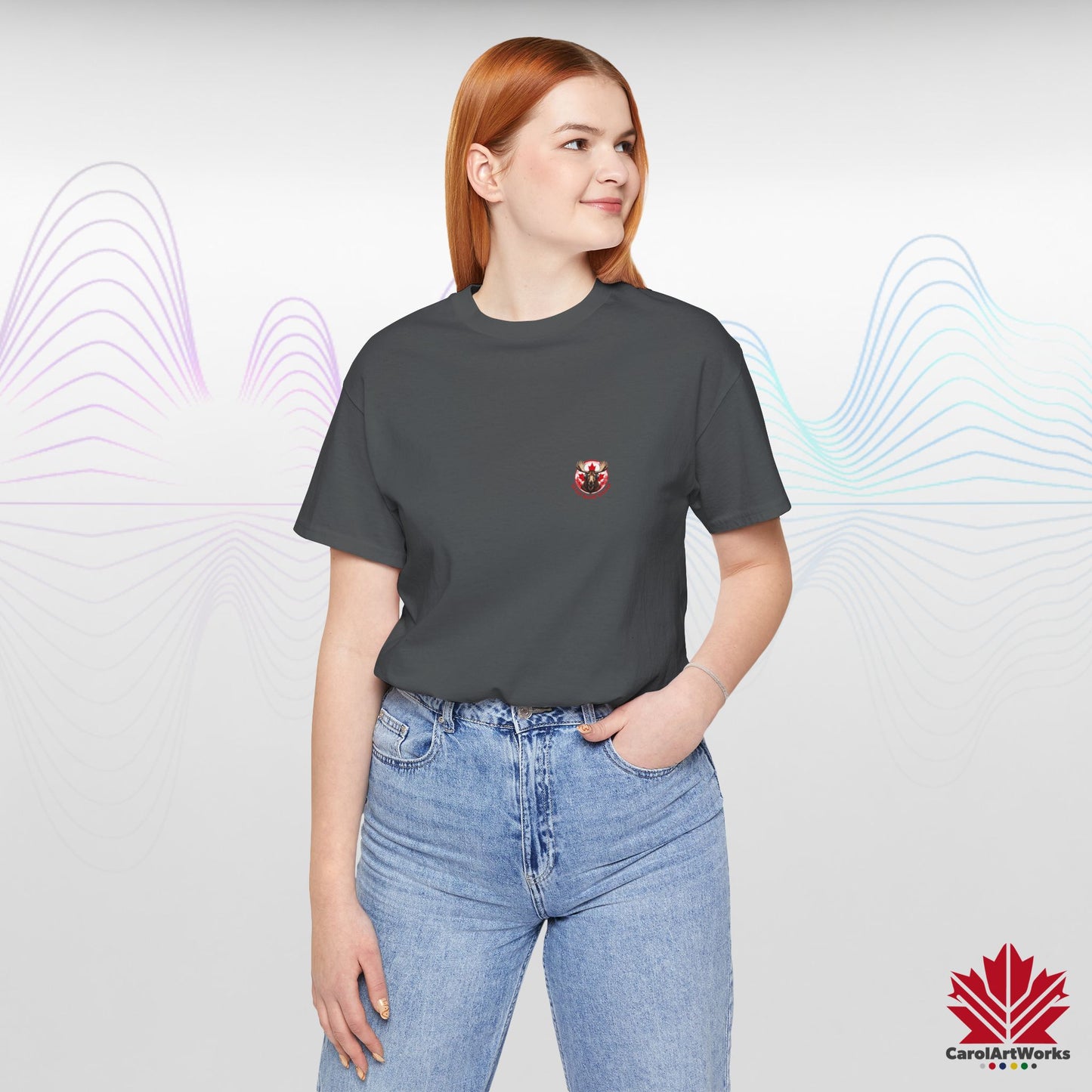 T-shirt unisexe à manches courtes « Great North Sound » True North Sound – Maple Beats and Style