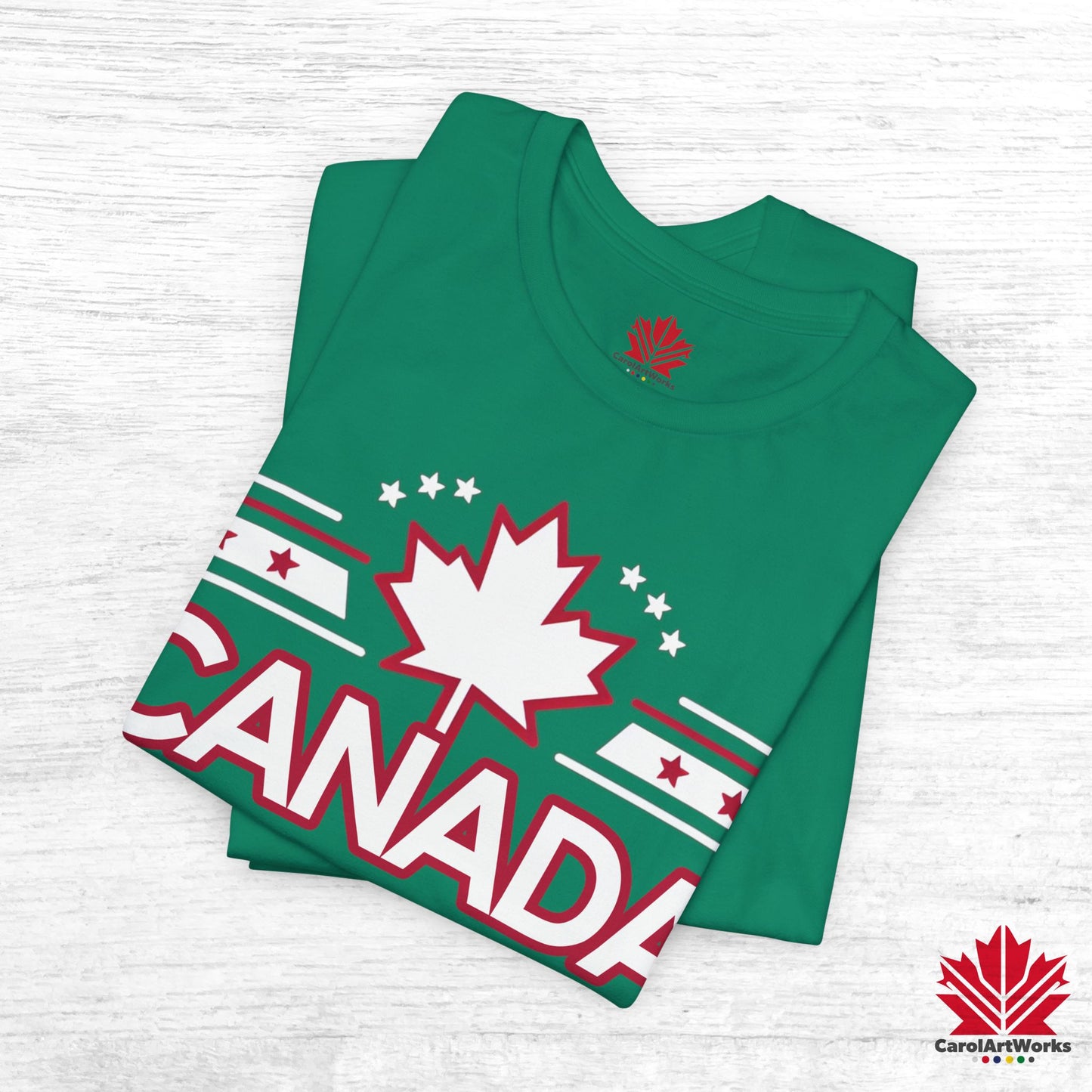 “Canada Strong Again” Unisex Short Sleeve Tee – Comfortable Casual Wear