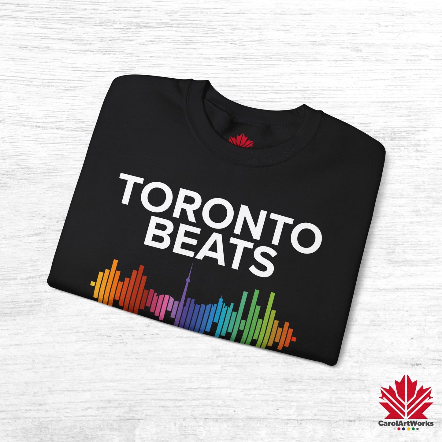 Sweat-shirt Toronto Beats Pride – Journées de détente. Âme chaleureuse.