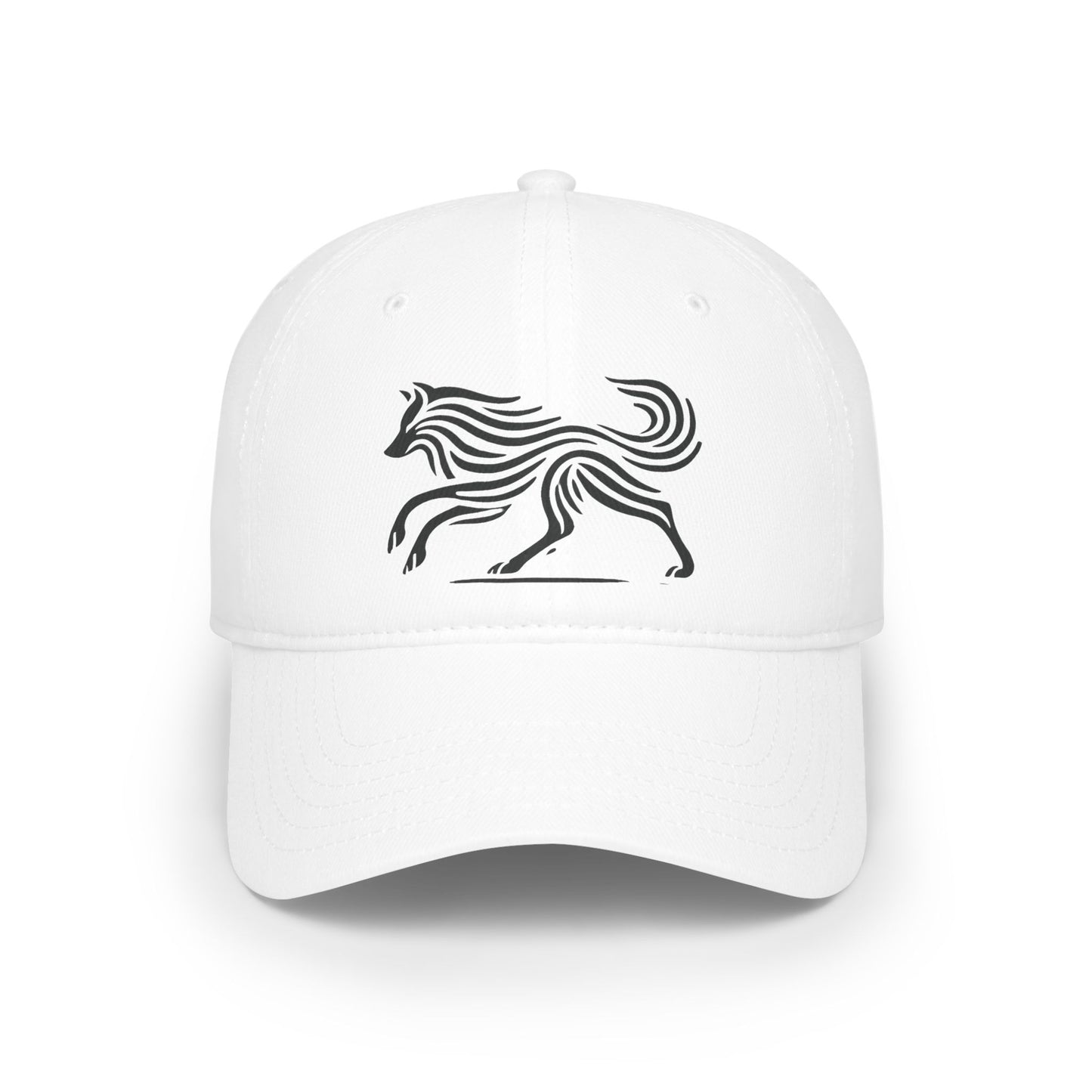 scandinavian minimalistic WOLF Design Baseball Cap – Perfect for Animal Lovers
