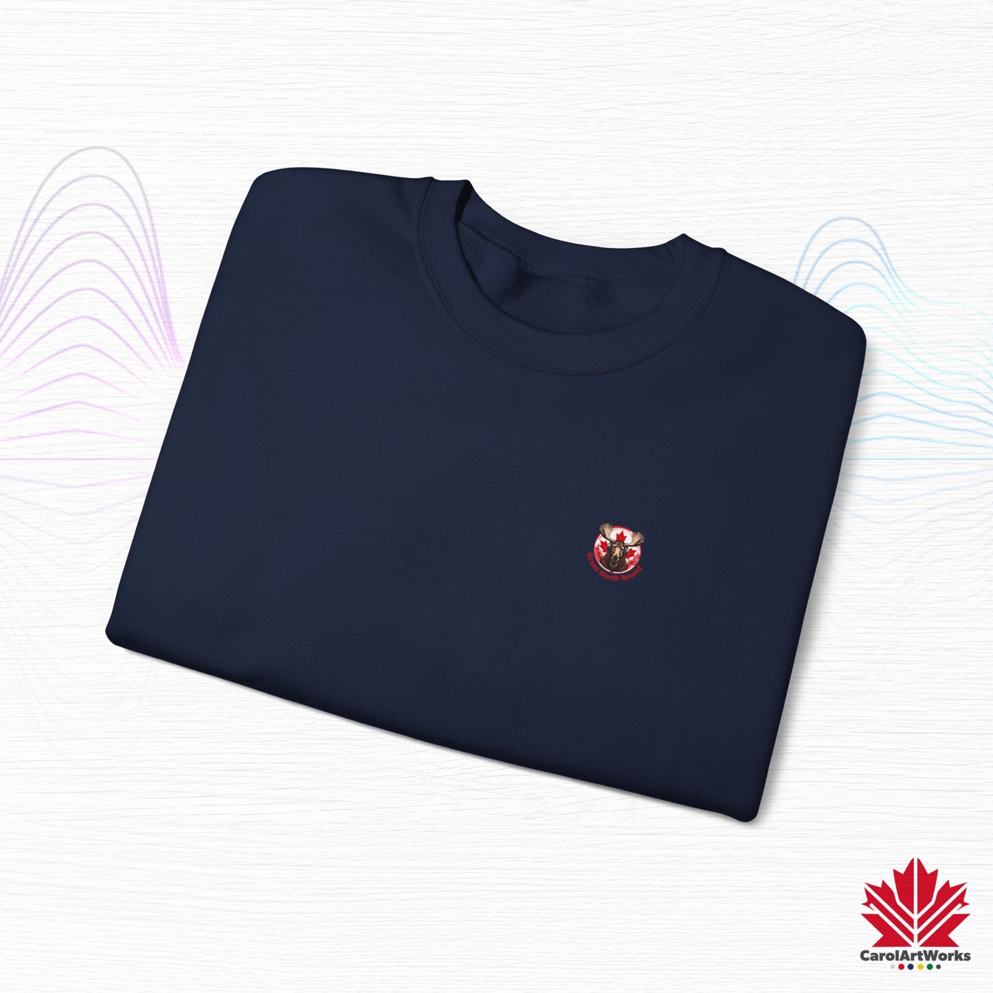 "Great North Sound" True North Soundwaves Sweatshirt