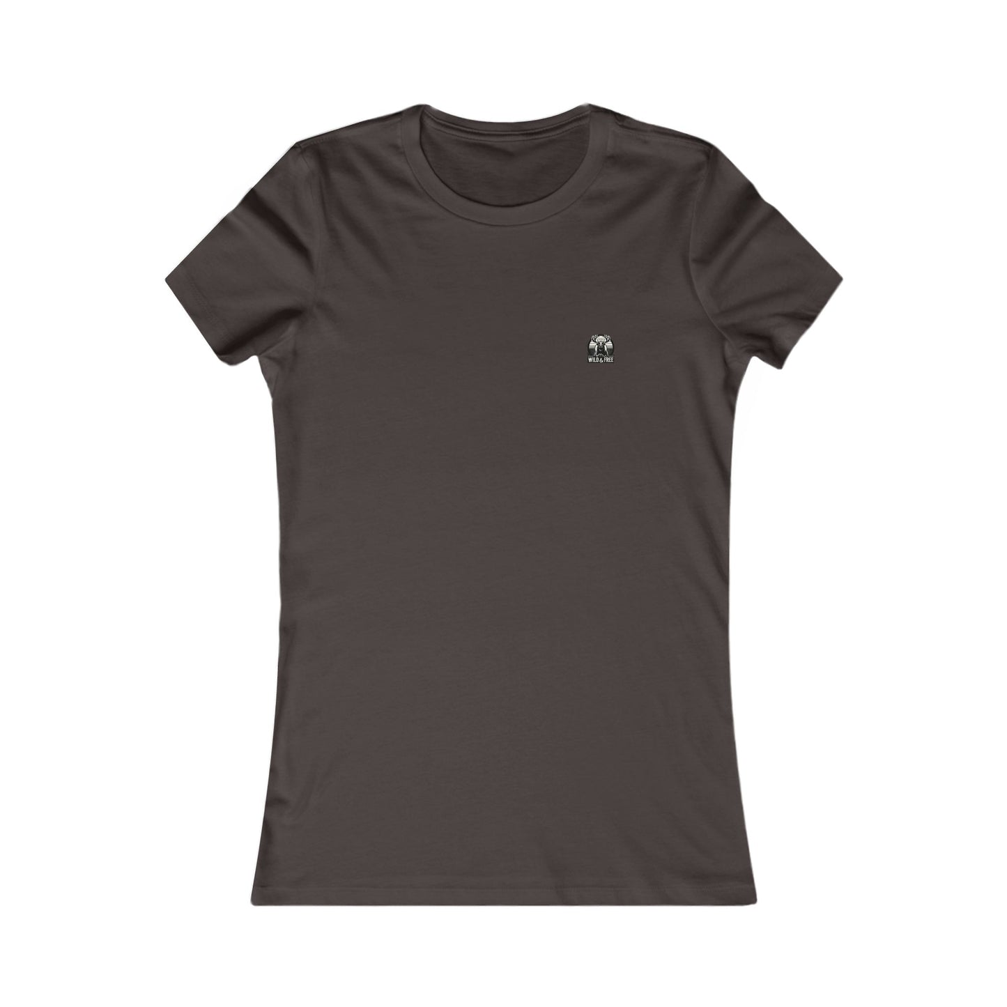 T-shirt « Wild & Free » pour femmes – Idéal pour le camping et les aventures en plein air