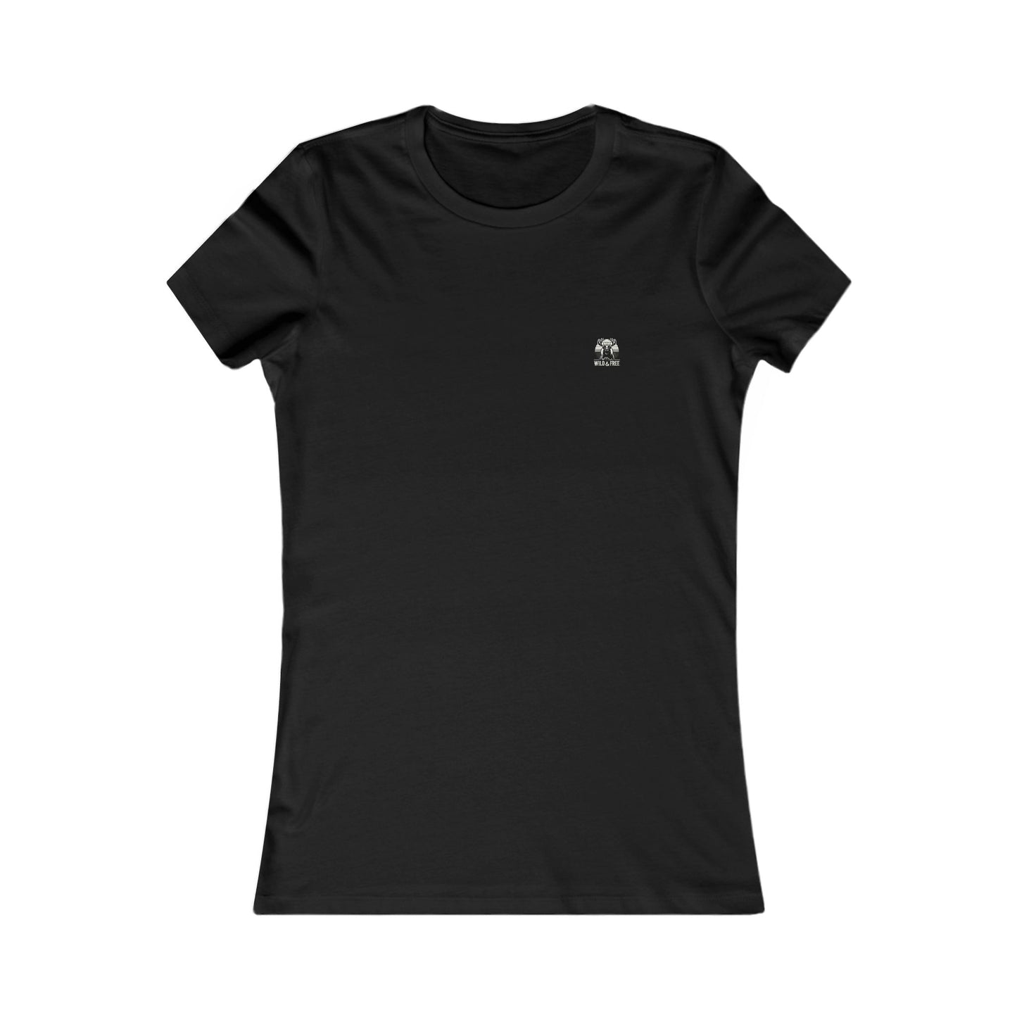T-shirt « Wild & Free » pour femmes – Idéal pour le camping et les aventures en plein air