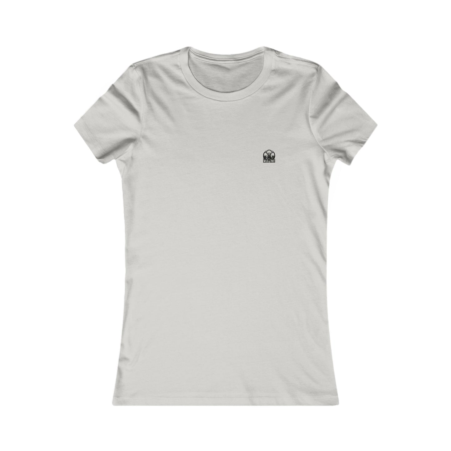 T-shirt « Wild & Free » pour femmes – Idéal pour le camping et les aventures en plein air