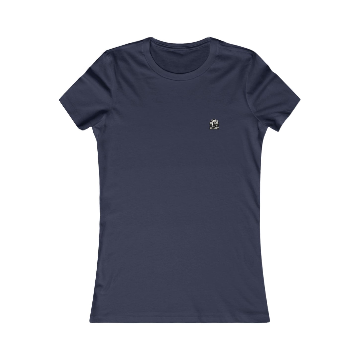 T-shirt « Wild & Free » pour femmes – Idéal pour le camping et les aventures en plein air