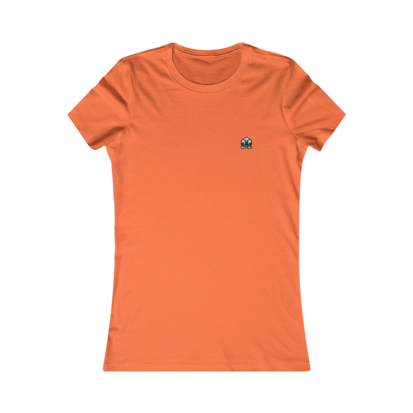 T-shirt « Wild & Free » pour femmes – Idéal pour le camping et les aventures en plein air
