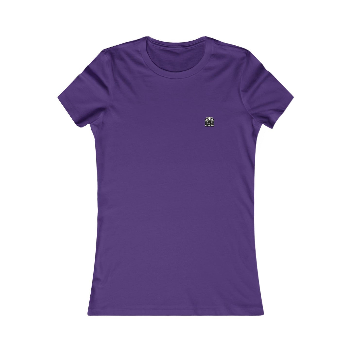 T-shirt « Wild & Free » pour femmes – Idéal pour le camping et les aventures en plein air