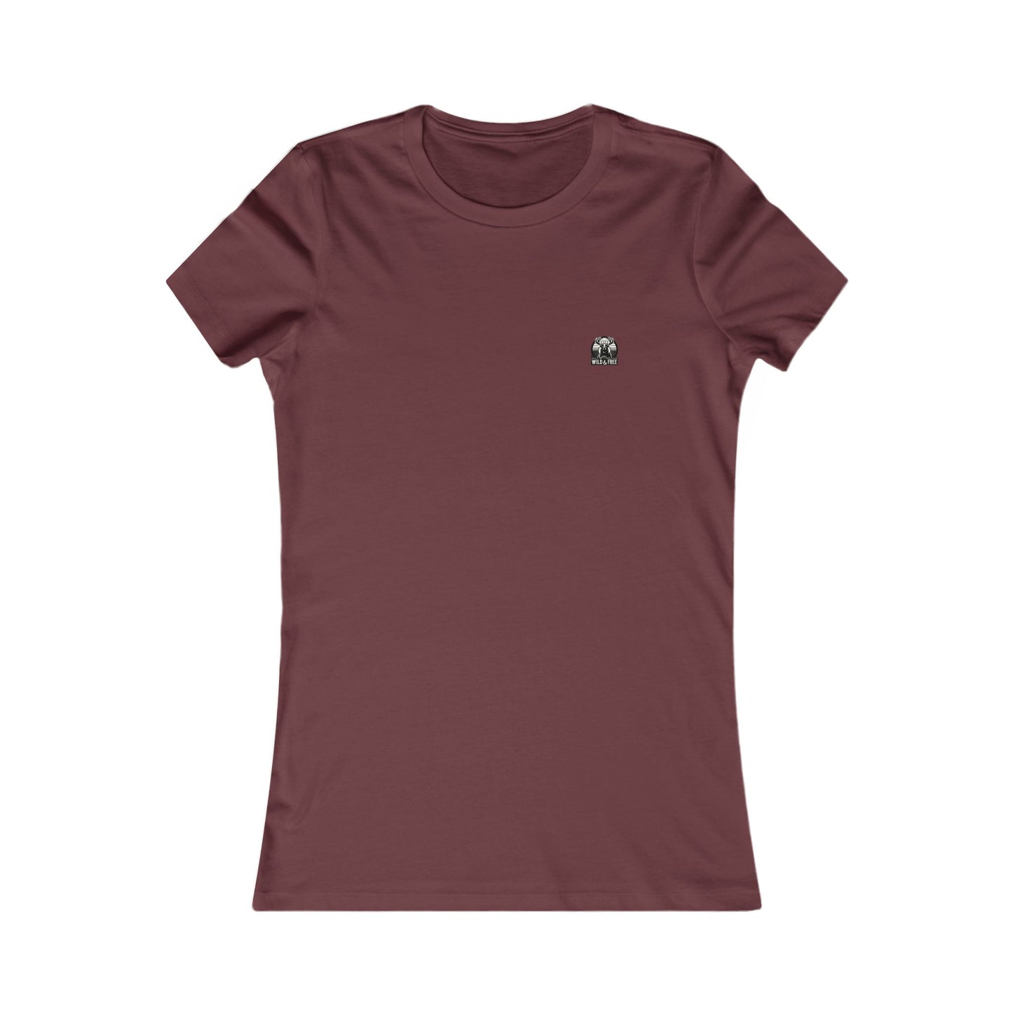 T-shirt « Wild & Free » pour femmes – Idéal pour le camping et les aventures en plein air