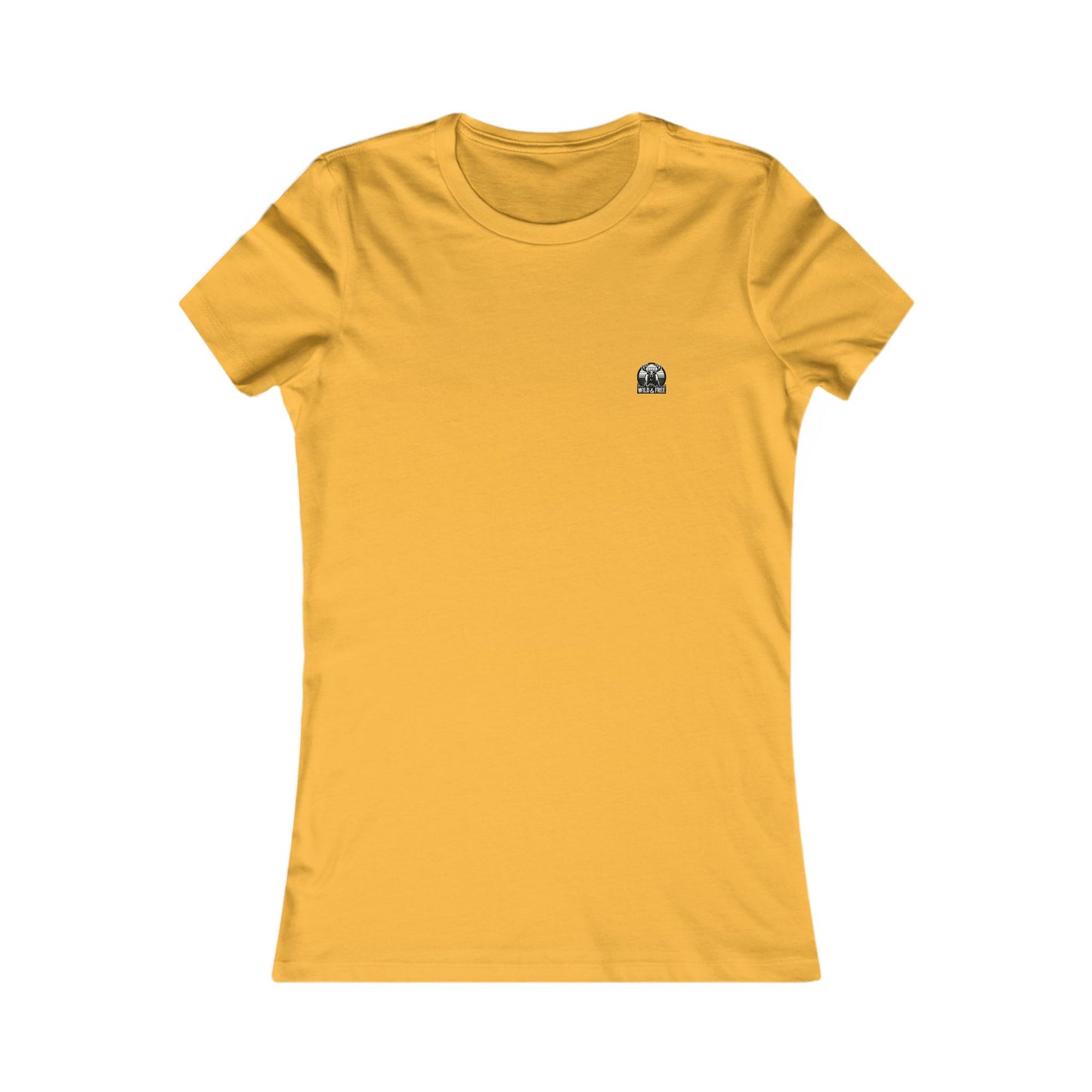 T-shirt « Wild & Free » pour femmes – Idéal pour le camping et les aventures en plein air