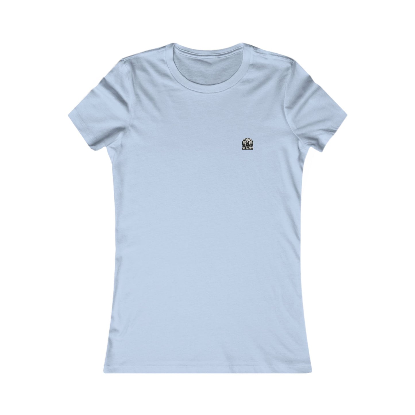T-shirt « Wild & Free » pour femmes – Idéal pour le camping et les aventures en plein air