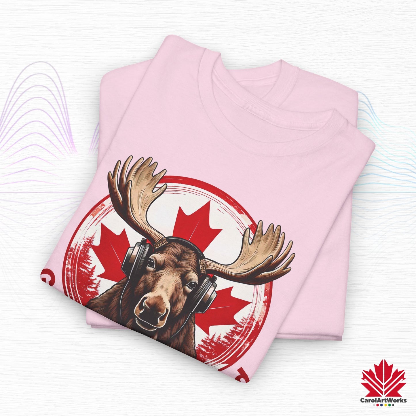 "Great North Sound" True North Sound Moose Tee