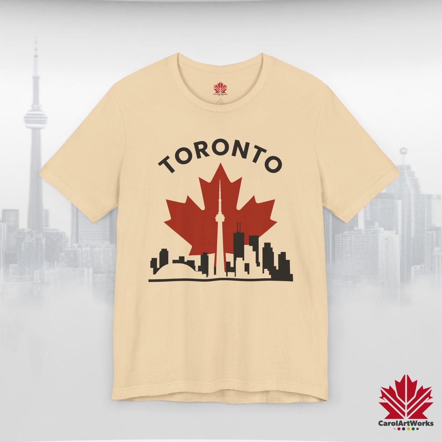 T-shirt Toronto Leafline Premium pour une allure canadienne décontractée