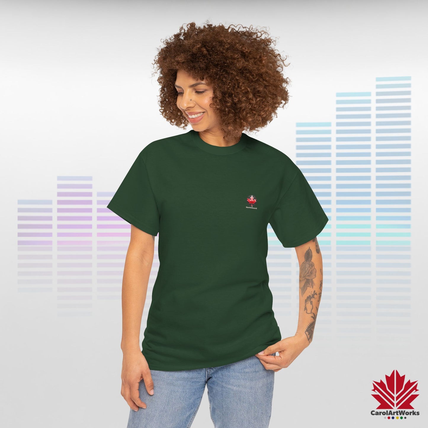 "NorthSound" Unisex Cotton Tee - Wear the Sound of Canada