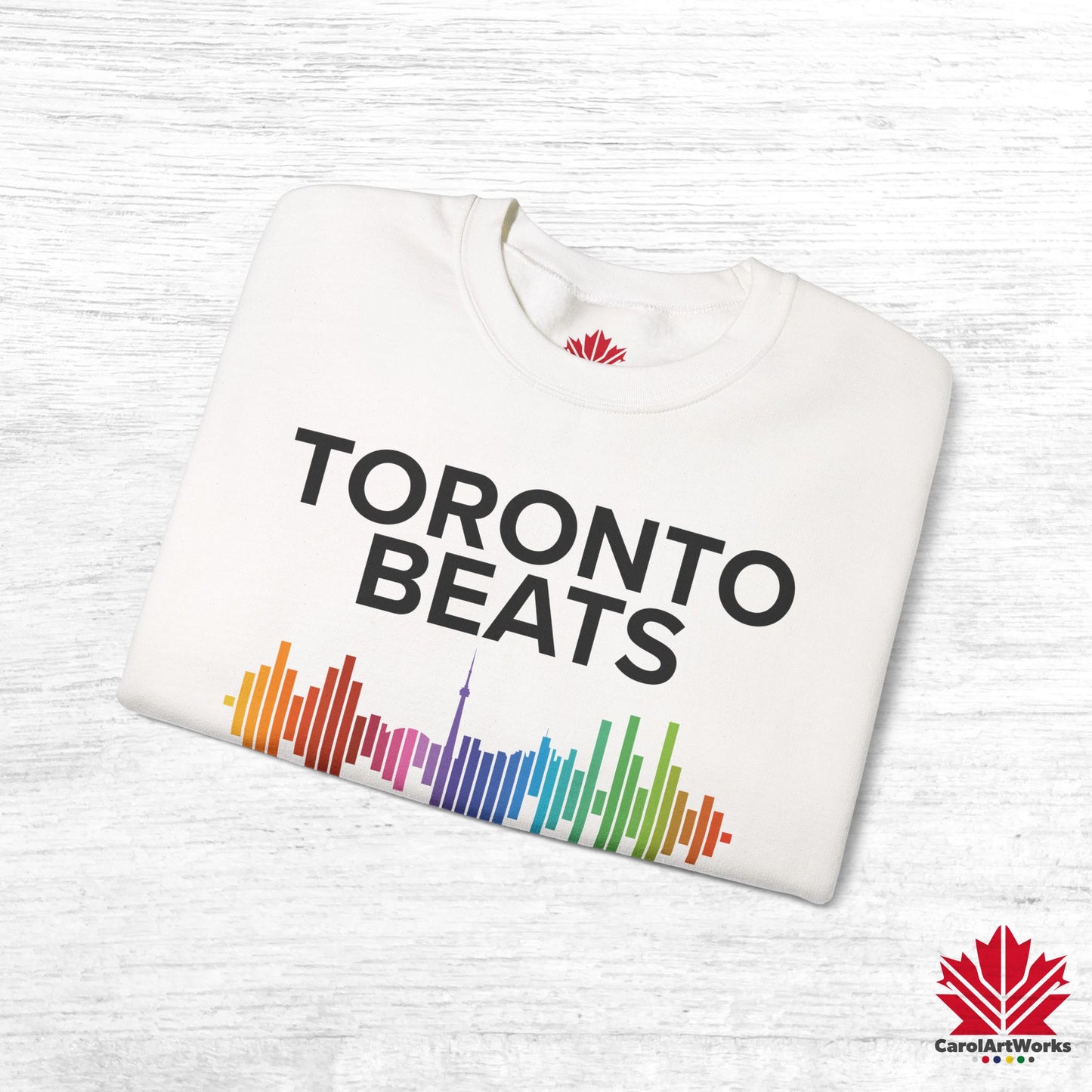 Sweat-shirt Toronto Beats Pride – Journées de détente. Âme chaleureuse.