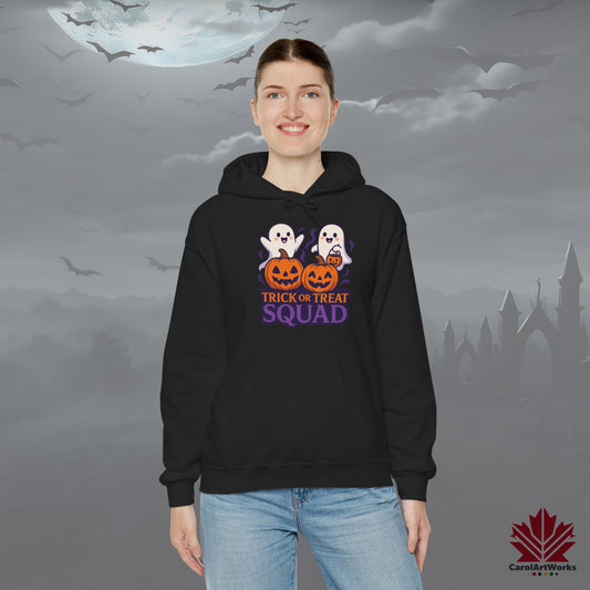 Trick or Treat Squad – Halloween Hoodie | Matching Group Costume for Spooky Season