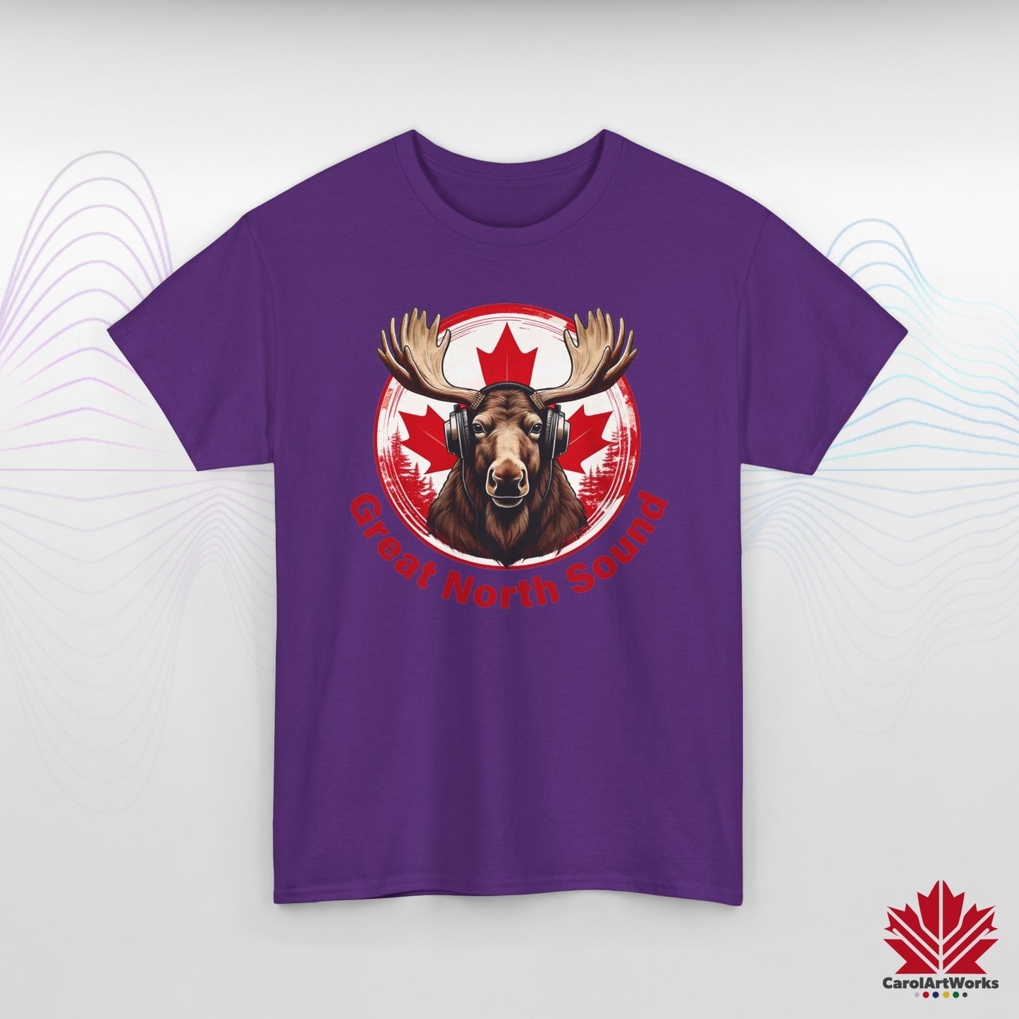 "Great North Sound" True North Sound Moose Tee