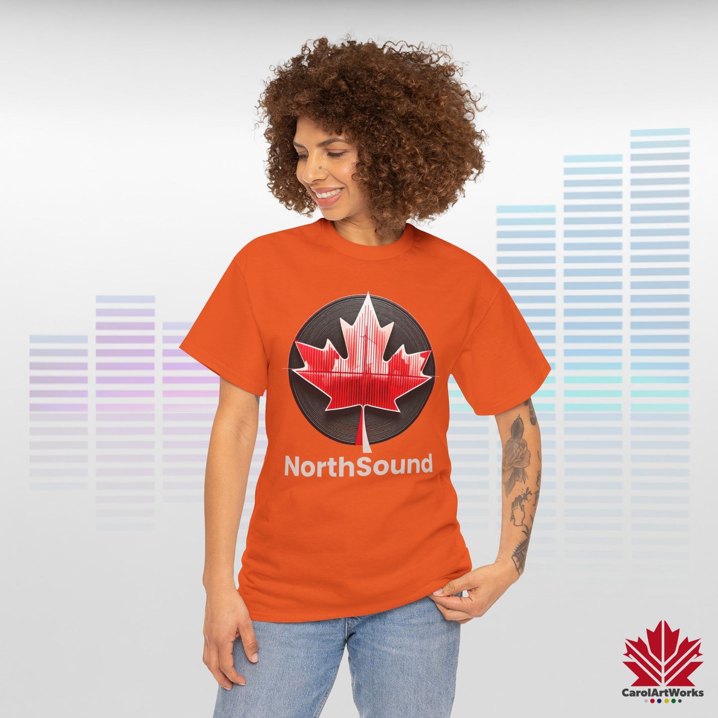 "NorthSound" Unisex Cotton Tee - Wear the Sound of Canada