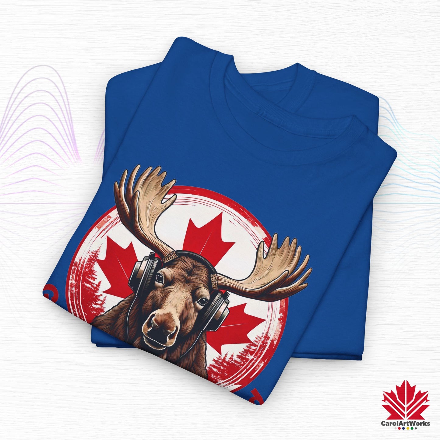 "Great North Sound" True North Sound Moose Tee