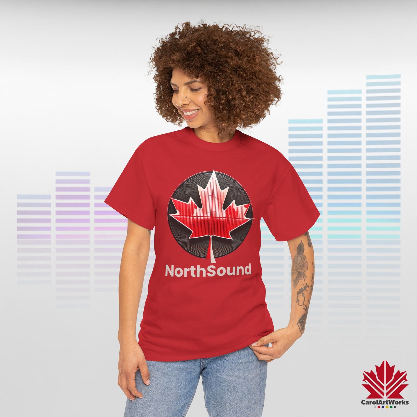 "NorthSound" Unisex Cotton Tee - Wear the Sound of Canada