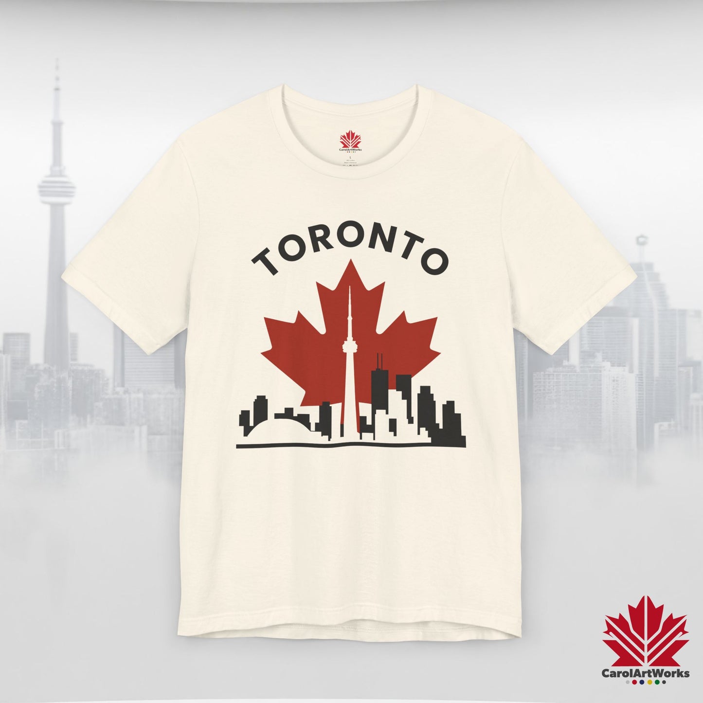 T-shirt Toronto Leafline Premium pour une allure canadienne décontractée