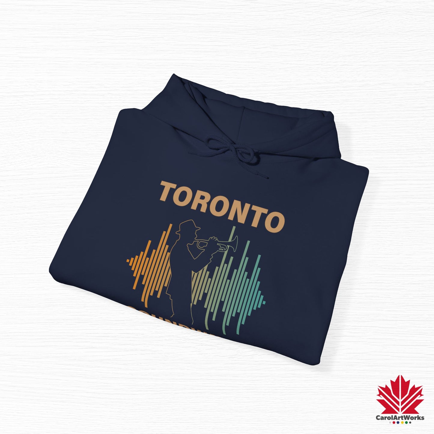 Sweat à capuche Toronto Soundwaves – Enveloppé de son et de confort
