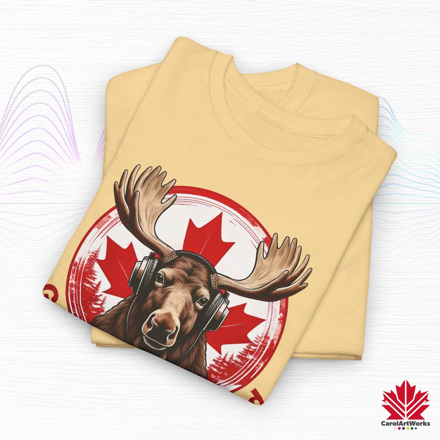 "Great North Sound" True North Sound Moose Tee