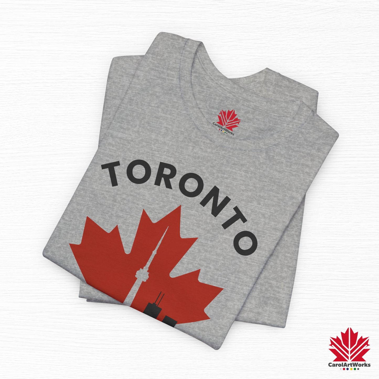 T-shirt Toronto Leafline Premium pour une allure canadienne décontractée