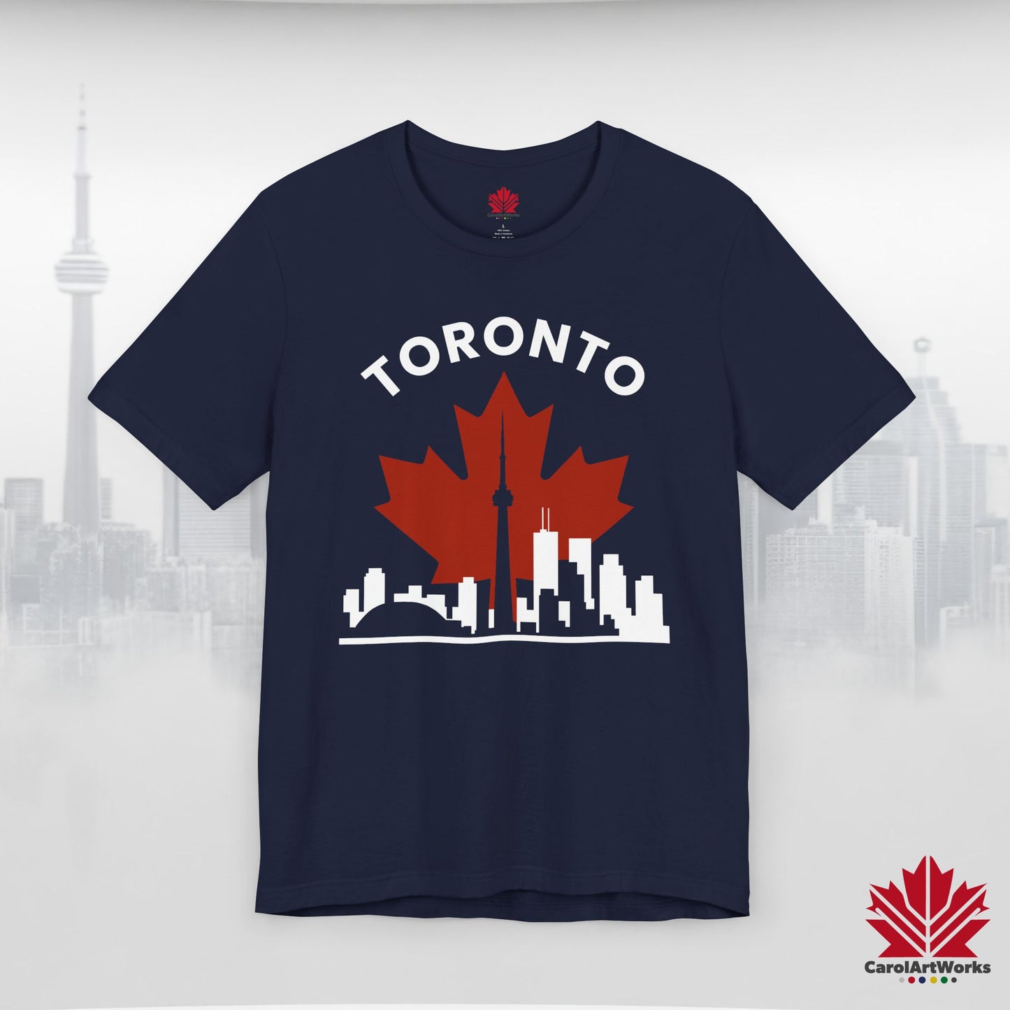 T-shirt Toronto Leafline Premium pour une allure canadienne décontractée