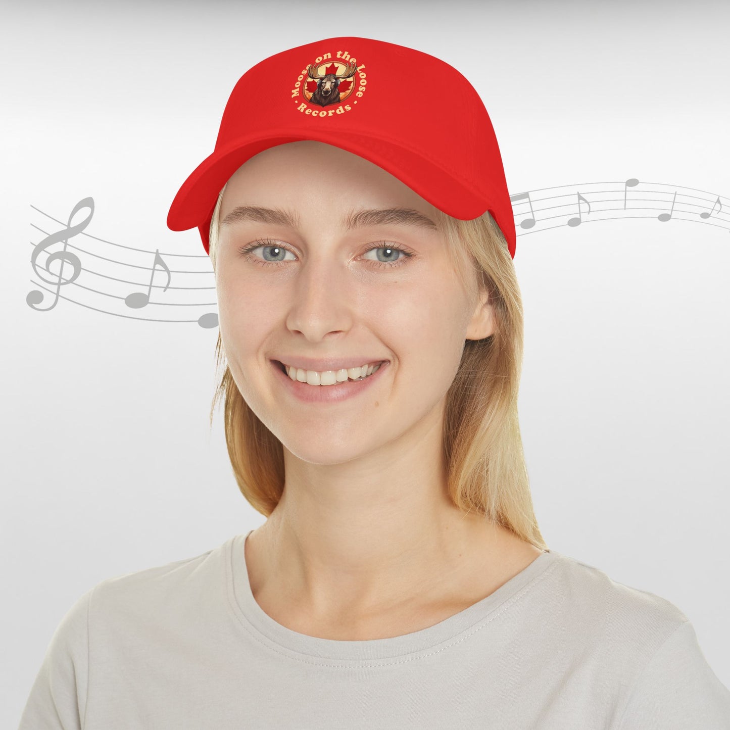 Casquette de baseball « Moose on the Loose Records » : le cadeau idéal pour les mélomanes