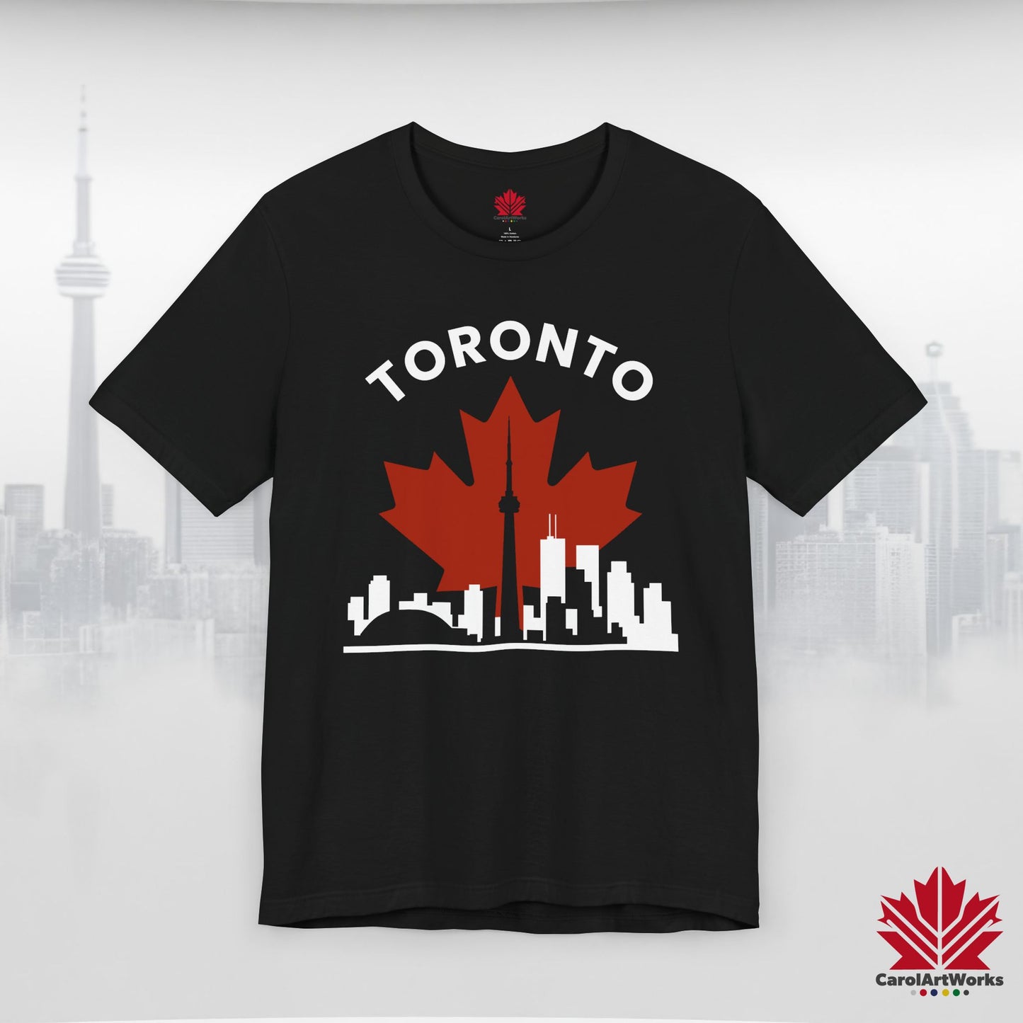 T-shirt Toronto Leafline Premium pour une allure canadienne décontractée
