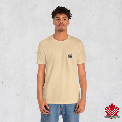 “Wild & Free” Unisex Short Sleeve Tee – Nature Inspired Graphic T-Shirt