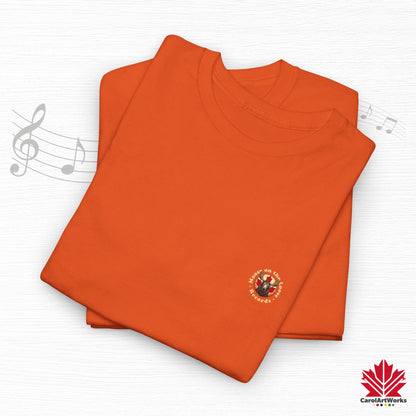 "Moose on the Loose Records" Classic Cotton Tee - Wear the Sound of Canada