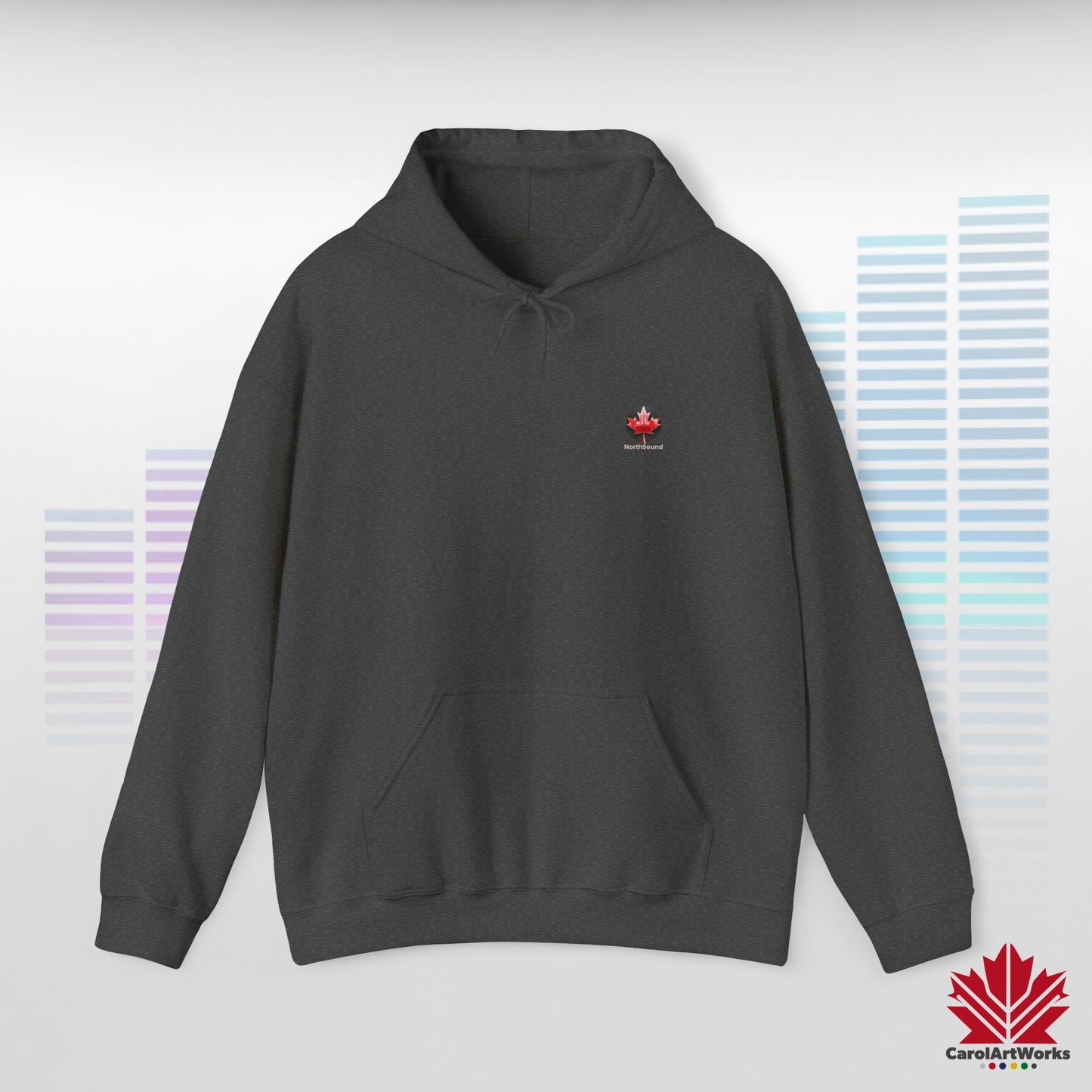 "NorthSound" Unisex Hoodie - The Beat of Canada in Cozy Comfort