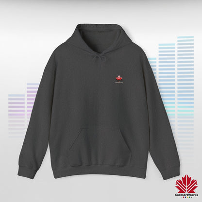 "NorthSound" Unisex Hoodie - The Beat of Canada in Cozy Comfort