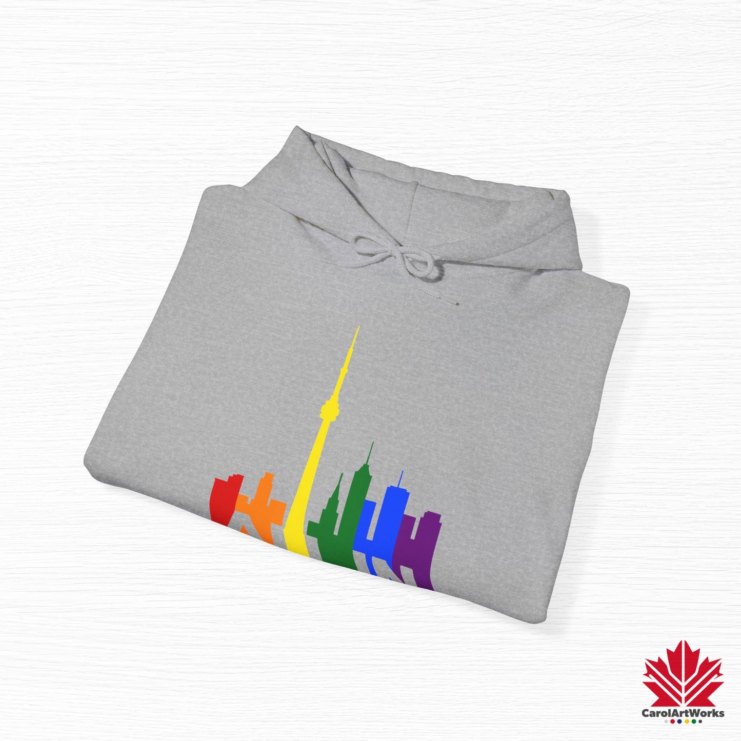 ALL IN - Sweat à capuche Pride chaud et confortable