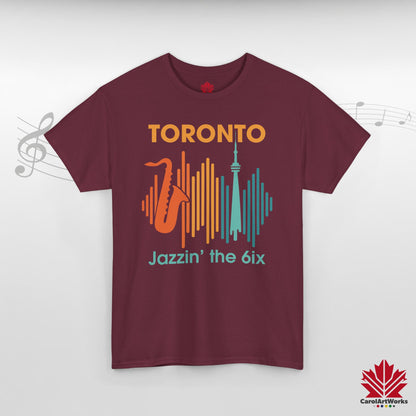 Toronto Jazzin’ the 6ix – Urban Cotton Tee with Rhythm & Flow