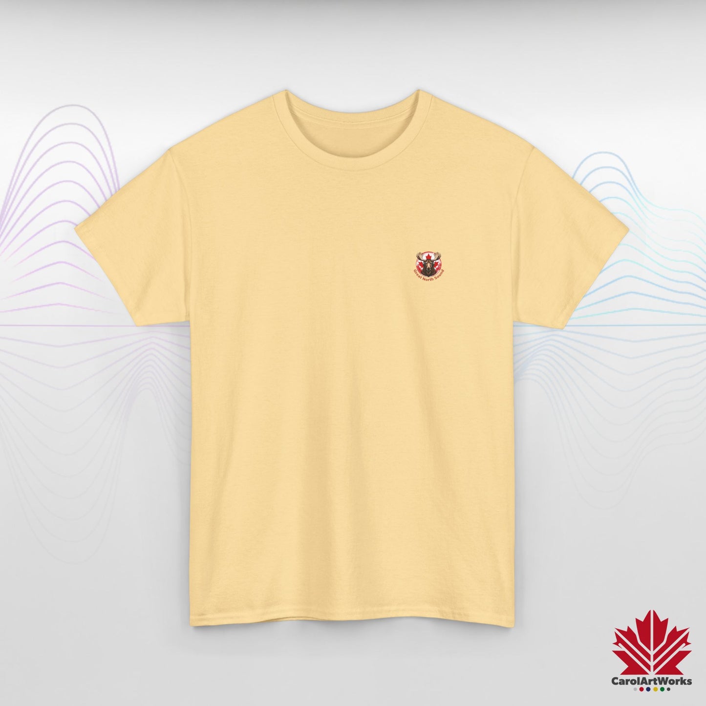 "Great North Sound" True North Sound Moose Tee