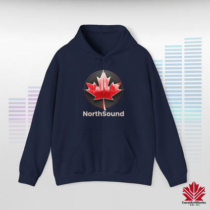"NorthSound" Unisex Hoodie - The Beat of Canada in Cozy Comfort