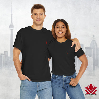 “WE CAN” with Maple Leaf Unisex Cotton Tee – Casual Comfort for Every Occasion