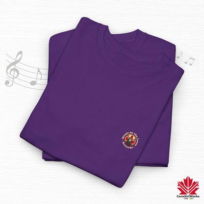 "Moose on the Loose Records" Classic Cotton Tee - Wear the Sound of Canada
