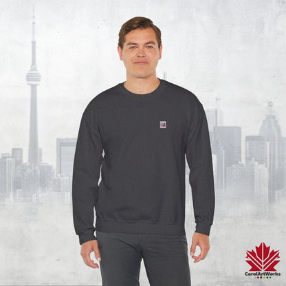 “Made in Canada” Unisex Sweatshirt – Minimalist, Playful and Proud