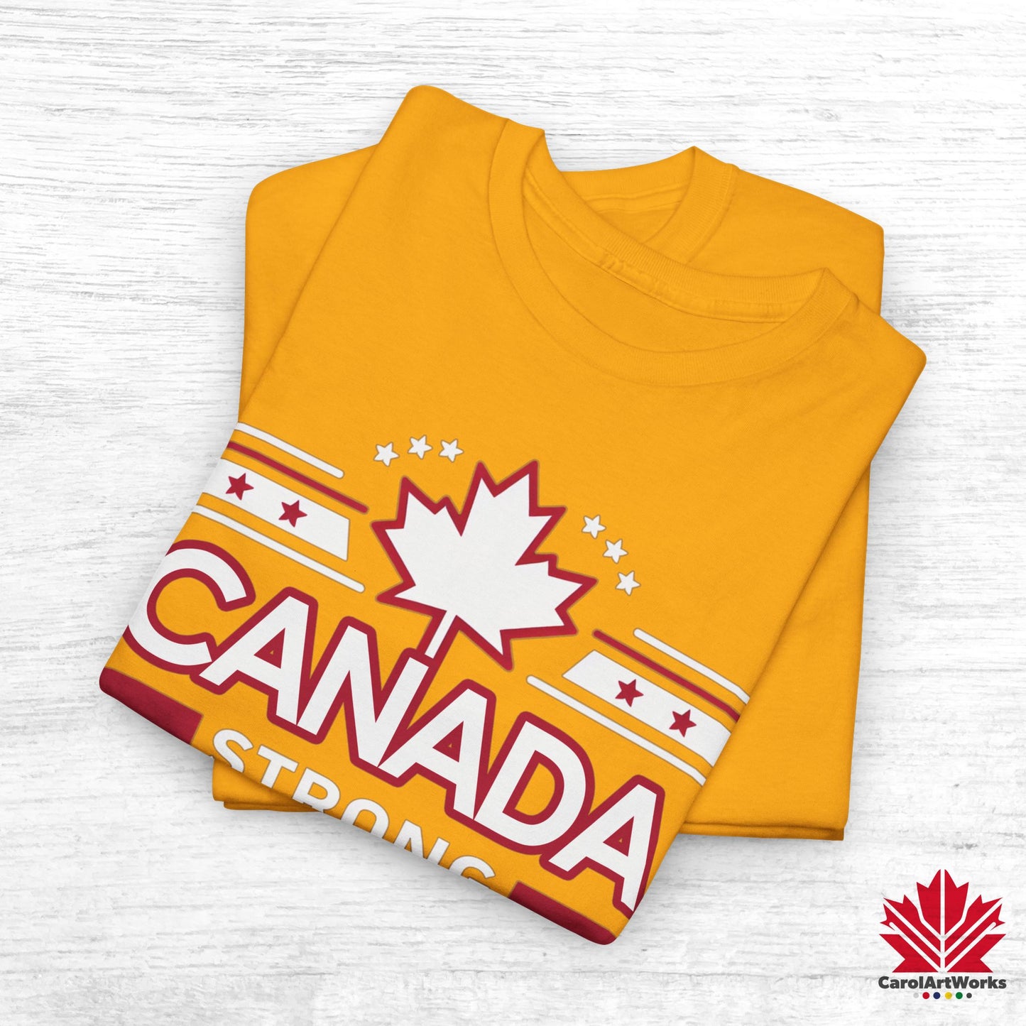 “Canada Strong Again” Unisex Cotton Tee – Comfortable Casual Wear
