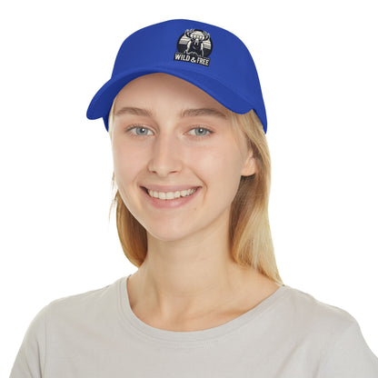 “Wild & Free” Baseball Cap – Outdoor Hat for Adventurers