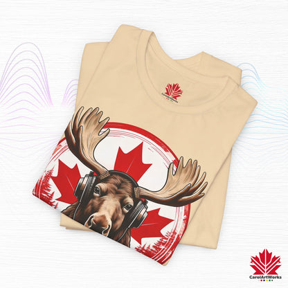 "Great North Sound" True North Sound Unisex Short Sleeve Tee - Maple Beats and Style