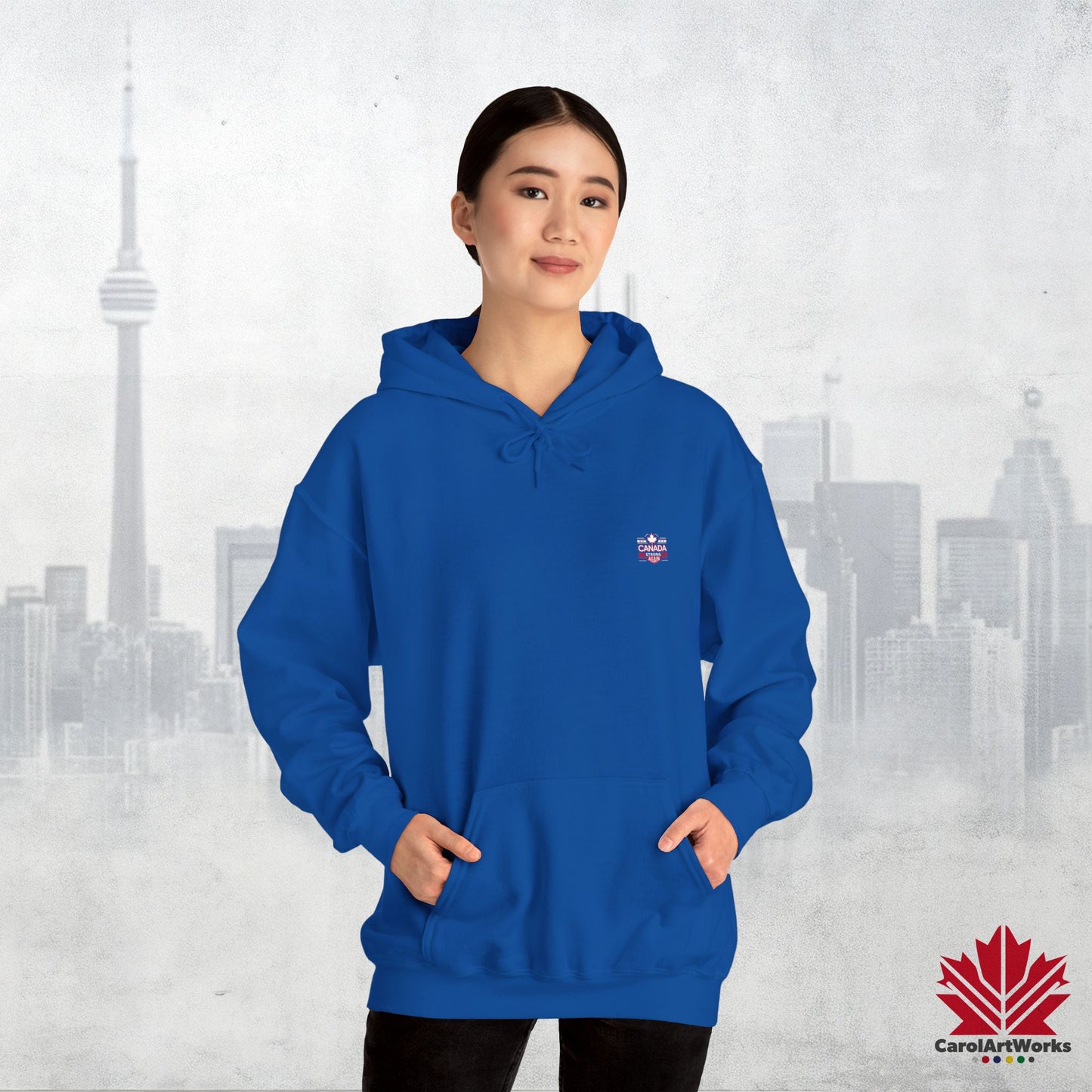 “Canada Strong Again” Unisex Hoodie – Wear Your Pride, Bold and Patriotic!