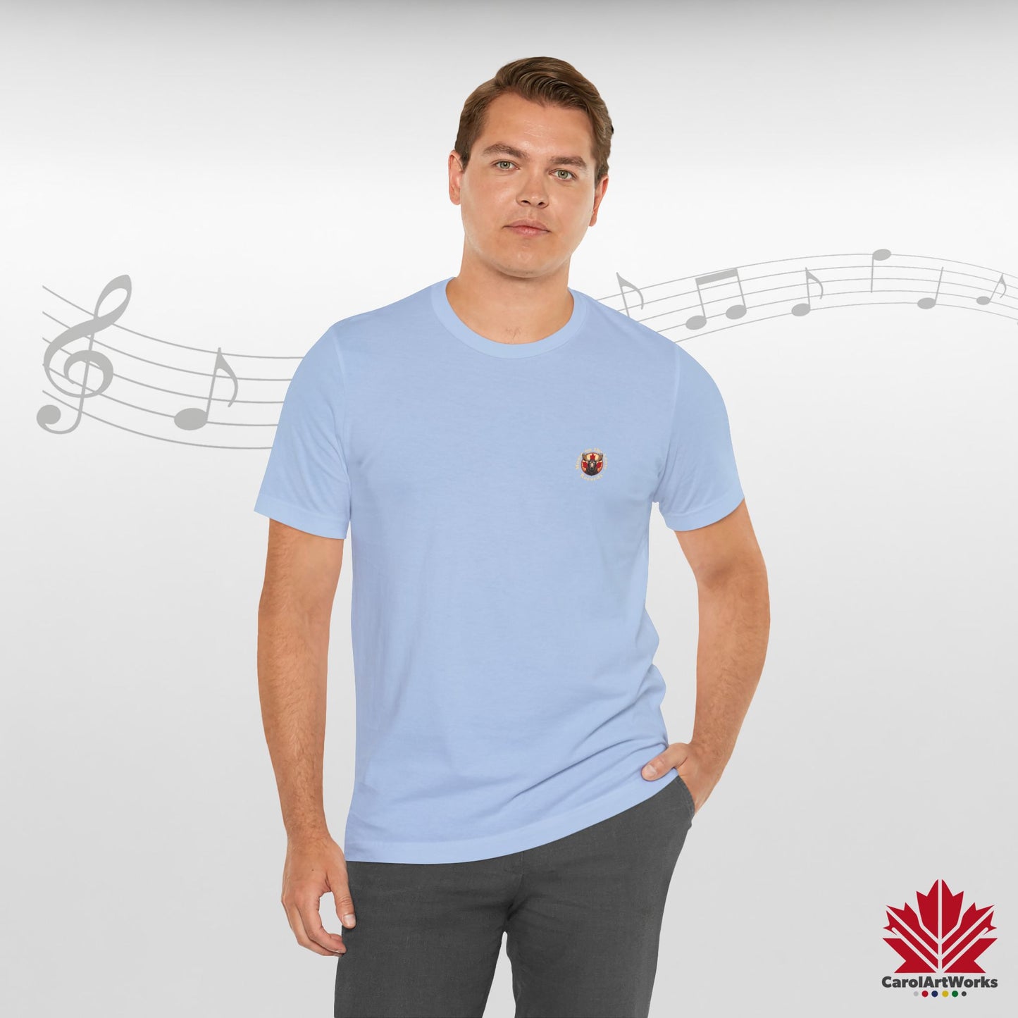 “Moose on the Loose Records” Unisex Short Sleeve Tee – A Hit for Every Playlist