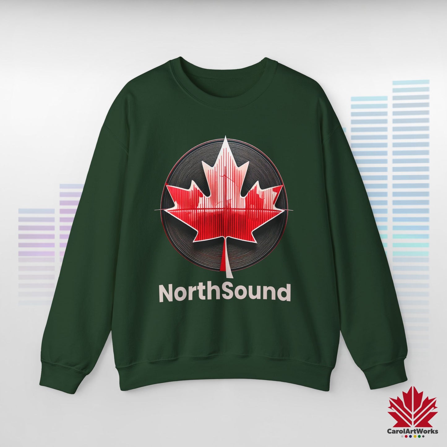 "NorthSound" Unisex Sweatshirt - Cozy Canadian Vibes