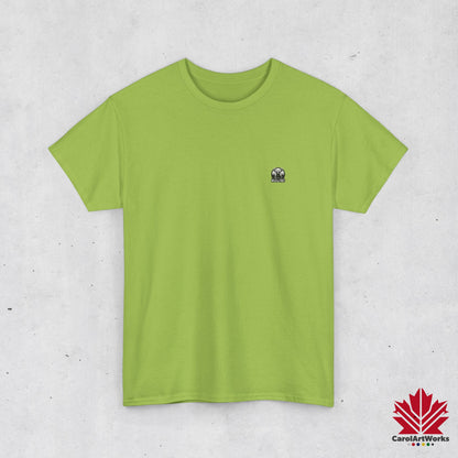“Wild & Free” Unisex Cotton Tee – Nature Inspired Graphic T-Shirt